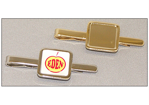 Tie Slides - Square - Gold Tie Slides - Square - Gold